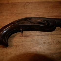 Pistolet de carrosse à tête d'oiseau à restaurer