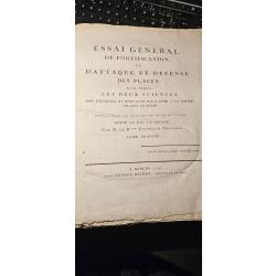 Essai général de fortification par Monsieur de Bousmard en 3 volumes