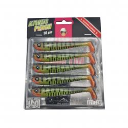 Leurre Monkey Lures King Lui 10 cm - Ultra attractif pour perche, sandre et brochet Atomic Perch
