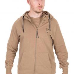 Sweat Fox Collection LW Zip Hoody Tan Ltd M