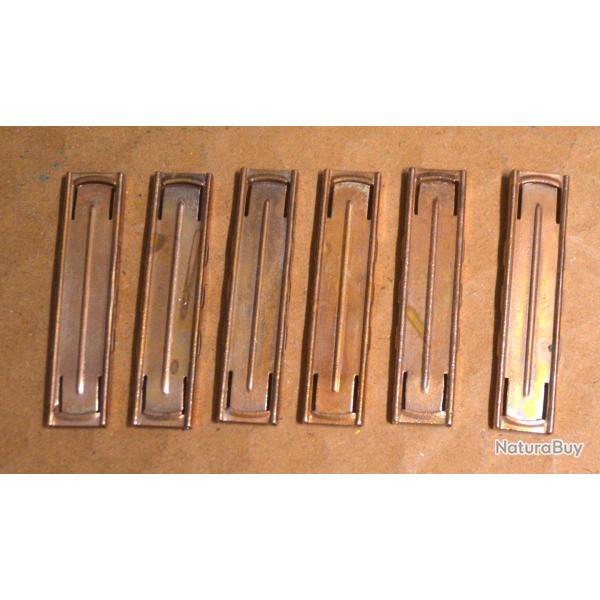 un Lot 6 lames mauser G98 WW1 Lot43