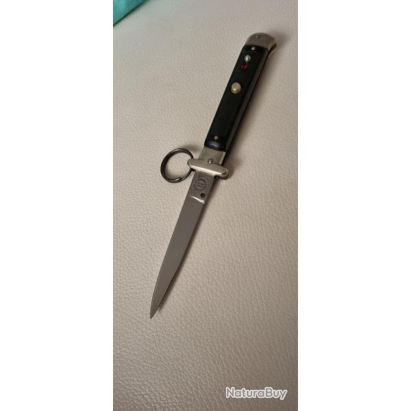 Années 60, couteau ancien automatique Cartailler, Neuf de vieux stock