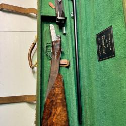 Fusil Juxtaposé Chapuis Pierre Artisan, Calibre 28/70. Gravure réalisée main par Pierre Chapuis