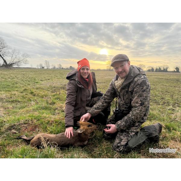 Muntjac et CWD avec l'association un monde de chasse