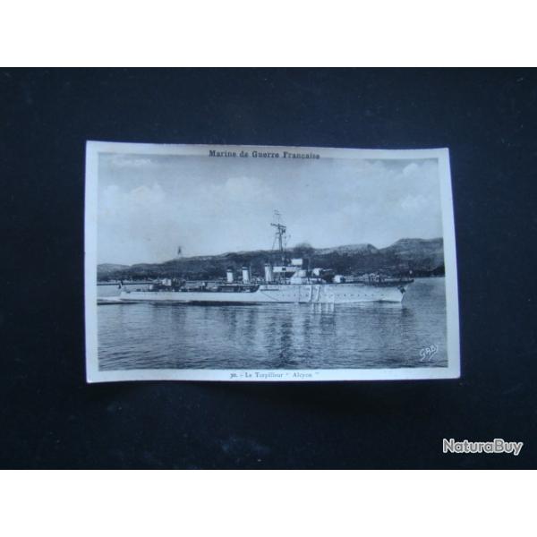 marine nationale - TORPILLEUR ALCYON