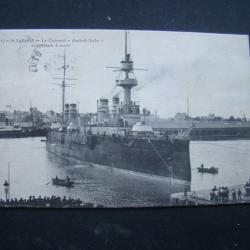 marine nationale - CUIRASSIER AMIRAL AUBE PORT SAINT NAZAIRE