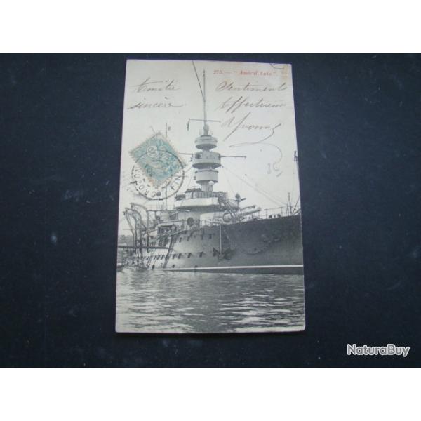 marine nationale - CUIRASSIER AMIRAL AUBE  QUAI