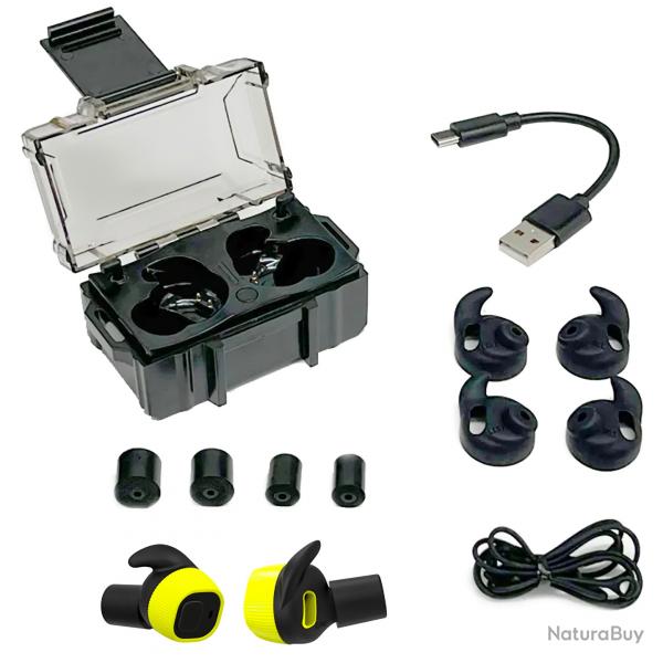 Bouchons d'oreille lectroniques HAULT M20