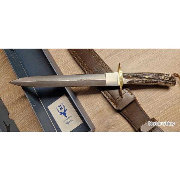 DAGUE DE CHASSE MUELA BOWIE CERF 26 CM