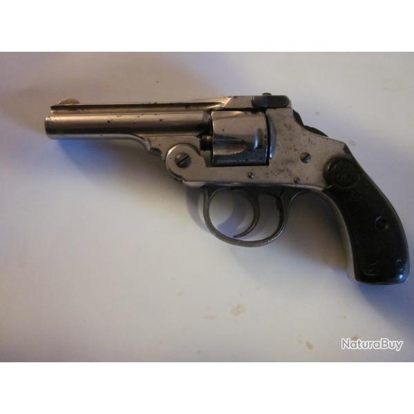 Rev. Iver  Johnson Cal. 32 short - nickel