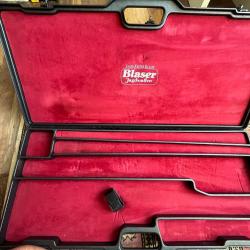 Malette Blaser deux canons trois lunettes bon état général