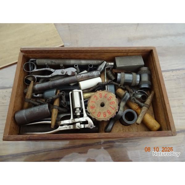 Accessoires de fabrication de cartouches