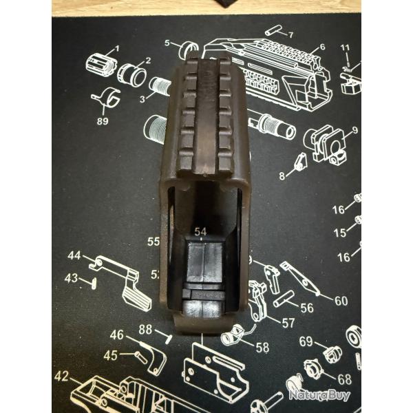 Support picatinny de lunette de pistolet