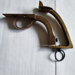 Carcasse de poignée de colt saa cal 36 en laiton