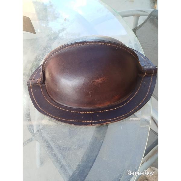 Casque de mineur ancien