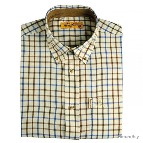 Prix de dpart  1 !! Chemise de chasse Verney Carron Villemy Beige Taille 2XL