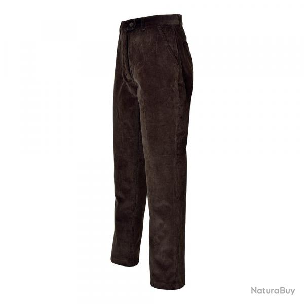 Prix de dpart  1 !! Pantalon velours Country Percussion Marron Taille 46