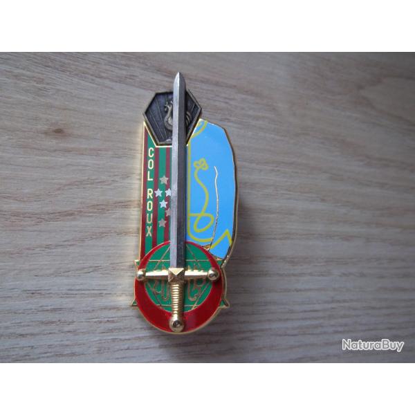 insigne militaire promotion colonel ROUX Infanterie 4 Tirailleur Tunisien