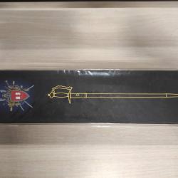Coupe papier Réplique épée commissaire de Police