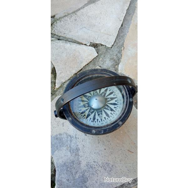 Boussole de Marine navire ancienne ( Marine marchande ) dbut XXeme