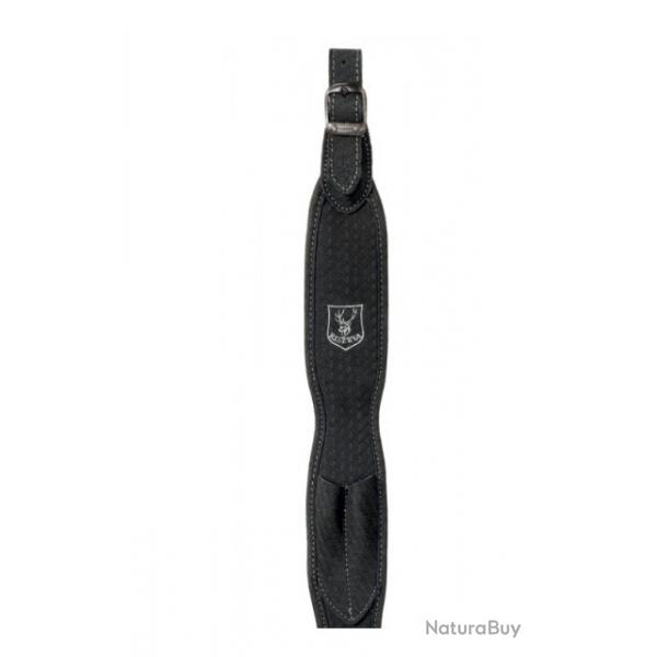 BRETELLE  CARABINE RISERVA CUIR AVEC CHARBON  R2133071
