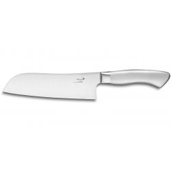 Deglon Couteau Santoku orix - Lame 180mm - Manche Inox