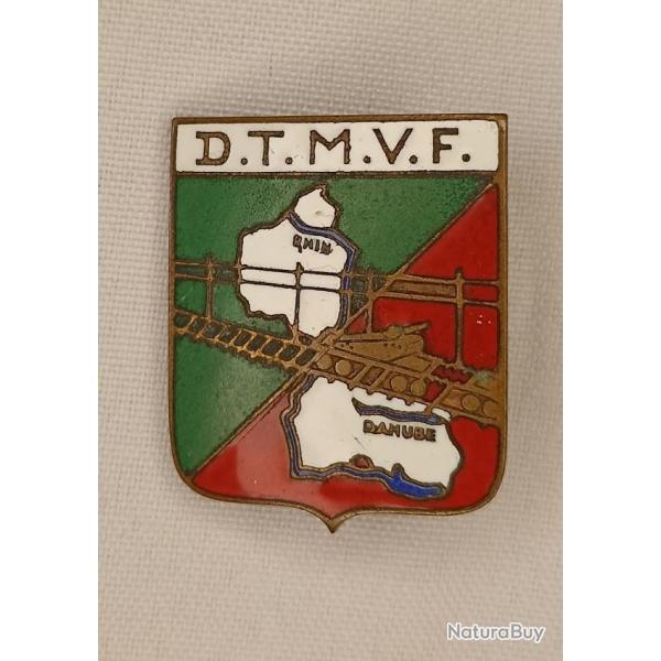 Insigne Direction des Transport par Voies Ferres guerre Indochine