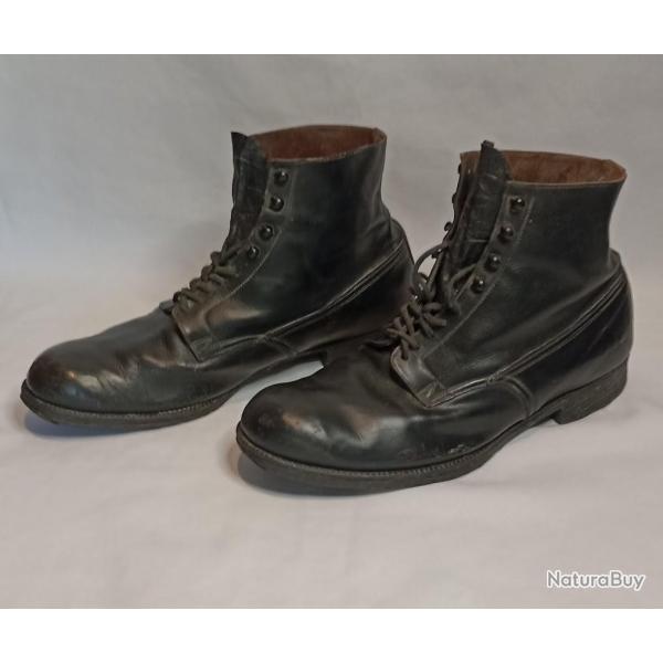 Brodequins Officier arme franaise guerre 1914/1918 WW1