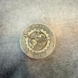Médaille de table 1er Régiment du Train - Armée française