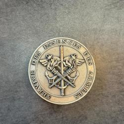 Médaille de table "Service des Essences des Armées" - Armée Française