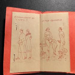 BD adultes des années 1930 - 15 croquis qui illustrent la relation amoueuse d'un jeune couple