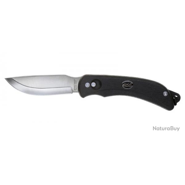 Eka Couteau E8 noir - Lame 100mm - Manche Proflex - Etui de type Cordura
