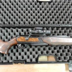 CARABINE LINEAIRE BROWNING MARAL PRESTIGE WOOD CAL.30-06+MONTAGE LEUPOLD+AIMPOINT PARFAIT ETAT OCCAS