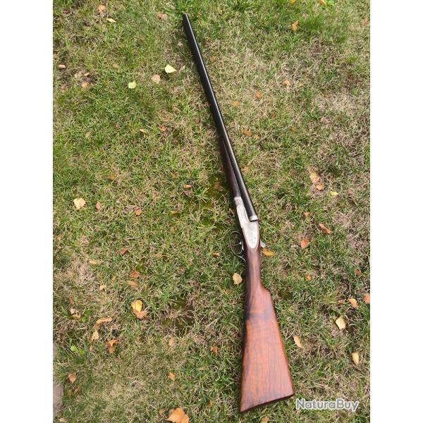 trs beau fusil a platines de marque jansen bruxelles fabrique d armes des rois  en cal 12