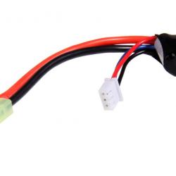 BATTERIE LIPO 7.4V 800MAH 15C DUEL CODE