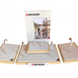 Présentoir montre WENGER 4 plaques