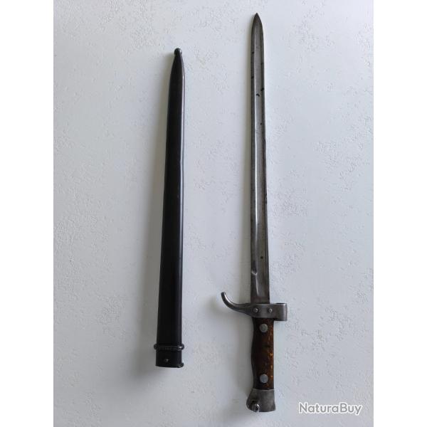 Baonnette mousqueton Berthier 1892