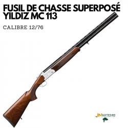 FUSIL SUPERPOSÉ YILDIZ MC113 66CM CALIBRE 12/76