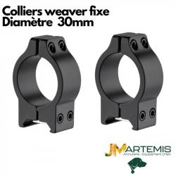 Colliers fixes 30mm weaver MOYEN
