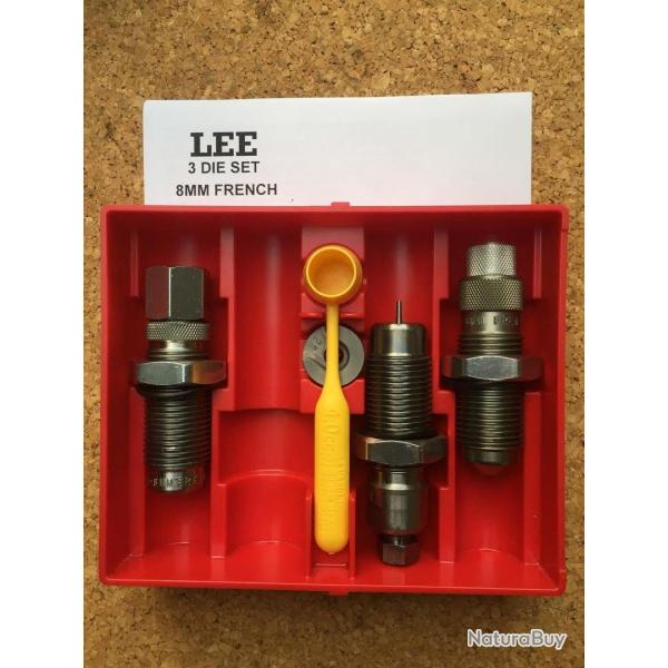 LEE PACESETTER DIE - 3 OUTILS - Calibre 8MM92 FRENCH