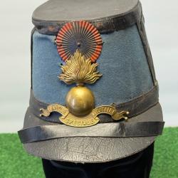 shako de l École spéciale  Militaire de saint  cyr  modèle  1887  troisième république