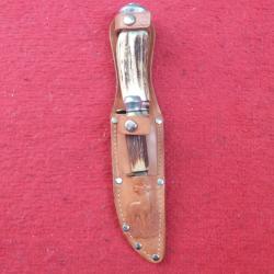 couteaux de chasse ancien widder soligen germany etui double cuir