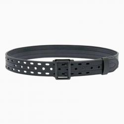 Ceinturon d'intervention cuir Boucle breveté L Noir
