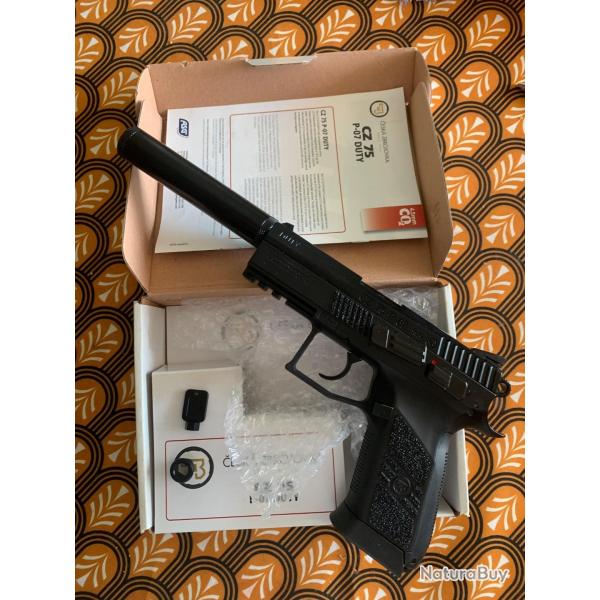 CZ75 P-07 DUTY ASG BB' , modrateur de sons
