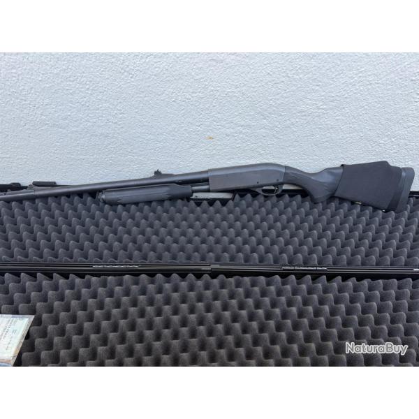 Fusil a pompe Remington 870 calibre 12/76 canon ray catgorie C