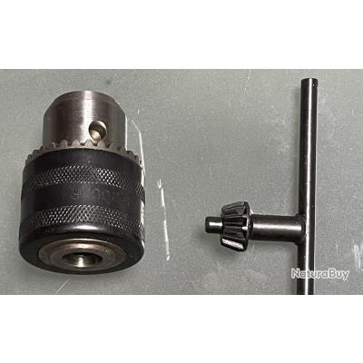Mandrin Perceuse 13mm Autobloquant Sans Clé - Remplacement Métal Haute Vitesse 1/2"