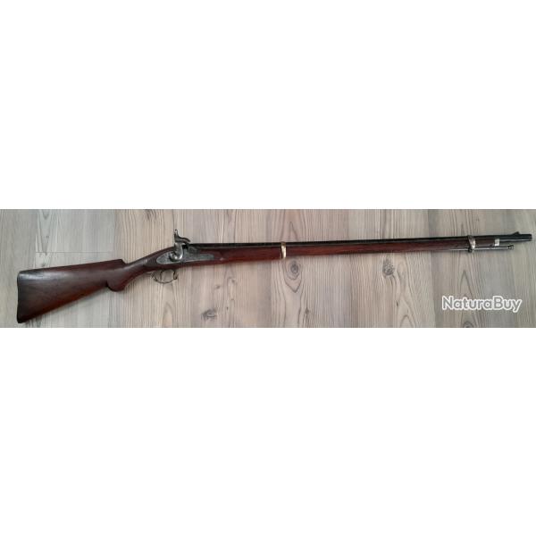Ancien fusil  poudre gravure indous hindous XIXEME sicle collection