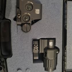 Viseur holographique Eotech avec magnifier - HHS II