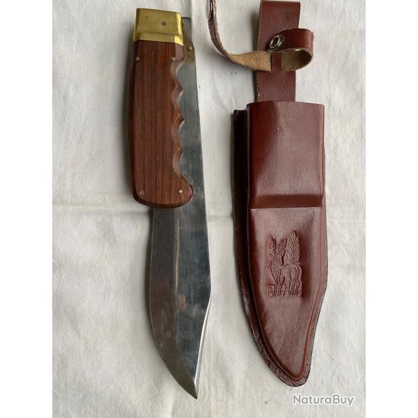 Couteau de chasse type d'Estaing avec tui