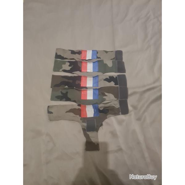 Epaulette,Brassière drapeaux français. Armée française.